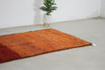 Load image into Gallery viewer, Vintage Moroccan Rug – Handmade Wool Berber rug, 5x8 ft – Orange beni mguild rug