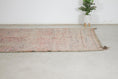Load image into Gallery viewer, Vintage Moroccan Rug – Handmade Wool Berber rug, 6x11 ft – Pink beni mguild rug