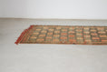 Load image into Gallery viewer, Vintage Moroccan Rug – Handmade Wool Berber rug, 5x9 ft – Peach beni mguild rug