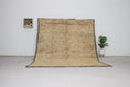 Load image into Gallery viewer, Vintage Moroccan Rug – Handmade Wool Berber rug, 6x8 ft – Gray beni mguild rug