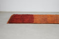 Load image into Gallery viewer, Vintage Moroccan Rug – Handmade Wool Berber rug, 5x8 ft – Orange beni mguild rug