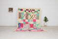 Load image into Gallery viewer, Pink 8x5 Moroccan Colorful Rug – area rug boho, moroccan area rug, Handmade Wool Rug