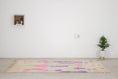 Load image into Gallery viewer, Beige 8x5 Boujad Rug – handmade moroccan rugs, pink moroccan rug, Handmade Wool Rug
