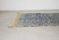 Load image into Gallery viewer, Blue 8x5 Berber Rug – boujaad rug, berber wool rug, Handmade Wool Rug