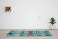 Load image into Gallery viewer, Turquoise 8x5 Moroccan Colorful Rug – area rugs boho, berber area rugs, Handmade Wool Rug