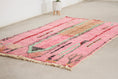 Load image into Gallery viewer, Pink 8x5 Moroccan Colorful Rug – rug moroccan, multi color rug, Handmade Wool Rug