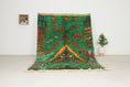 Load image into Gallery viewer, Green 8x5 Berber Rug – handmade moroccan rugs, rug moroccan, Handmade Wool Rug