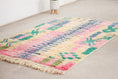 Load image into Gallery viewer, Pink 8x5 Moroccan Colorful Rug – moroccan boujad rug, moroccan area rug, Handmade Wool Rug