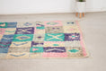 Load image into Gallery viewer, Multicolored 8x5 Boujad Rug – pink moroccan rug, berber area rugs, Handmade Wool Rug