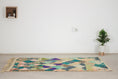 Load image into Gallery viewer, Green 8x5 Berber Rug – moroccan tribal rug, colorful rug, Handmade Wool Rug