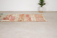 Load image into Gallery viewer, Red 8x5 Boujad Rug – moroccan area rug, multi colored area rug, Handmade Wool Rug