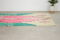 Load image into Gallery viewer, Pink 8x5 Berber Rug – pink moroccan rug, boujad rugs morocco, Handmade Wool Rug