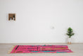 Load image into Gallery viewer, Pink 8x5 Berber Rug – boho style rug, colorful rug, Handmade Wool Rug
