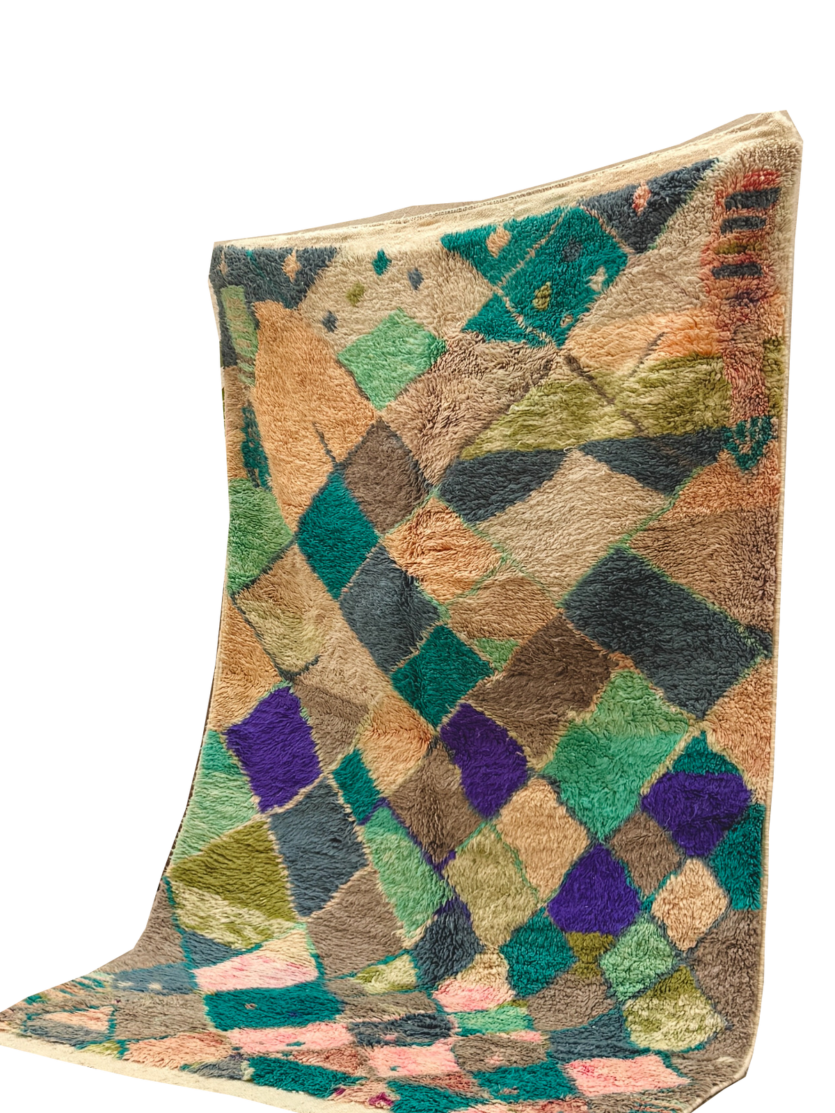 The pattern lives in the weaver.