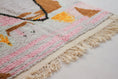 Load image into Gallery viewer, Pink 8x5 Moroccan Colorful Rug – contemporary moroccan rugs, moroccan berber rugs, Handmade Wool Rug
