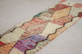 Load image into Gallery viewer, Red 9.5x2 Boujad Runner Rug – handmade runner rug, wool runner rugs, Handmade Wool Rug
