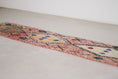 Load image into Gallery viewer, Multicolored 10x2 Boujad Runner Rug – hallway runner rugs, handmade runner rug, Handmade Wool Rug
