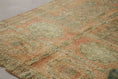 Load image into Gallery viewer, Vintage Moroccan Rug – Handmade Wool Berber rug, 5x8 ft – Peach beni mguild rug
