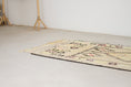 Load image into Gallery viewer, Vintage Moroccan Rug – Handmade Wool Berber rug, 5x11 ft – Yellow beni mguild rug
