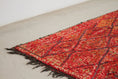 Load image into Gallery viewer, Vintage Moroccan Rug – Handmade Wool Berber rug, 7x10 ft – Red beni mguild rug
