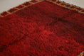 Load image into Gallery viewer, Vintage Moroccan Rug – Handmade Wool Berber rug, 5x8 ft – Red beni mguild rug
