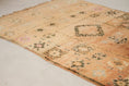 Load image into Gallery viewer, Vintage Moroccan Rug – Handmade Wool Berber rug, 5x11 ft – Peach beni mguild rug
