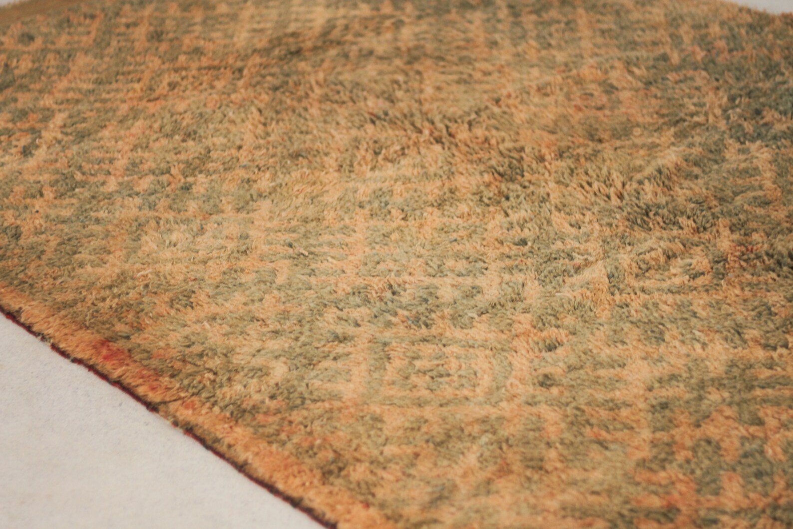 Vintage Moroccan Rug – Handmade Wool Berber rug, 6x10 ft – beni mguild rug