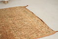 Load image into Gallery viewer, Vintage Moroccan Rug – Handmade Wool Berber rug, 6x11 ft – Peach beni mguild rug
