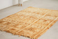 Load image into Gallery viewer, Vintage Moroccan Rug – Handmade Wool Berber rug, 5x8 ft – Yellow beni mguild rug
