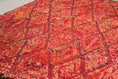 Load image into Gallery viewer, Vintage Moroccan Rug – Handmade Wool Berber rug, 7x10 ft – Red beni mguild rug
