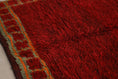 Load image into Gallery viewer, Vintage Moroccan Rug – Handmade Wool Berber rug, 5x8 ft – Red beni mguild rug
