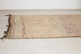 Load image into Gallery viewer, Vintage Moroccan Rug – Handmade Wool Berber rug, 6x9 ft – Peach beni mguild rug
