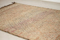 Load image into Gallery viewer, Vintage Moroccan Rug – Handmade Wool Berber rug, 6x9 ft – Peach beni mguild rug
