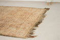 Load image into Gallery viewer, Vintage Moroccan Rug – Handmade Wool Berber rug, 6x9 ft – Peach beni mguild rug
