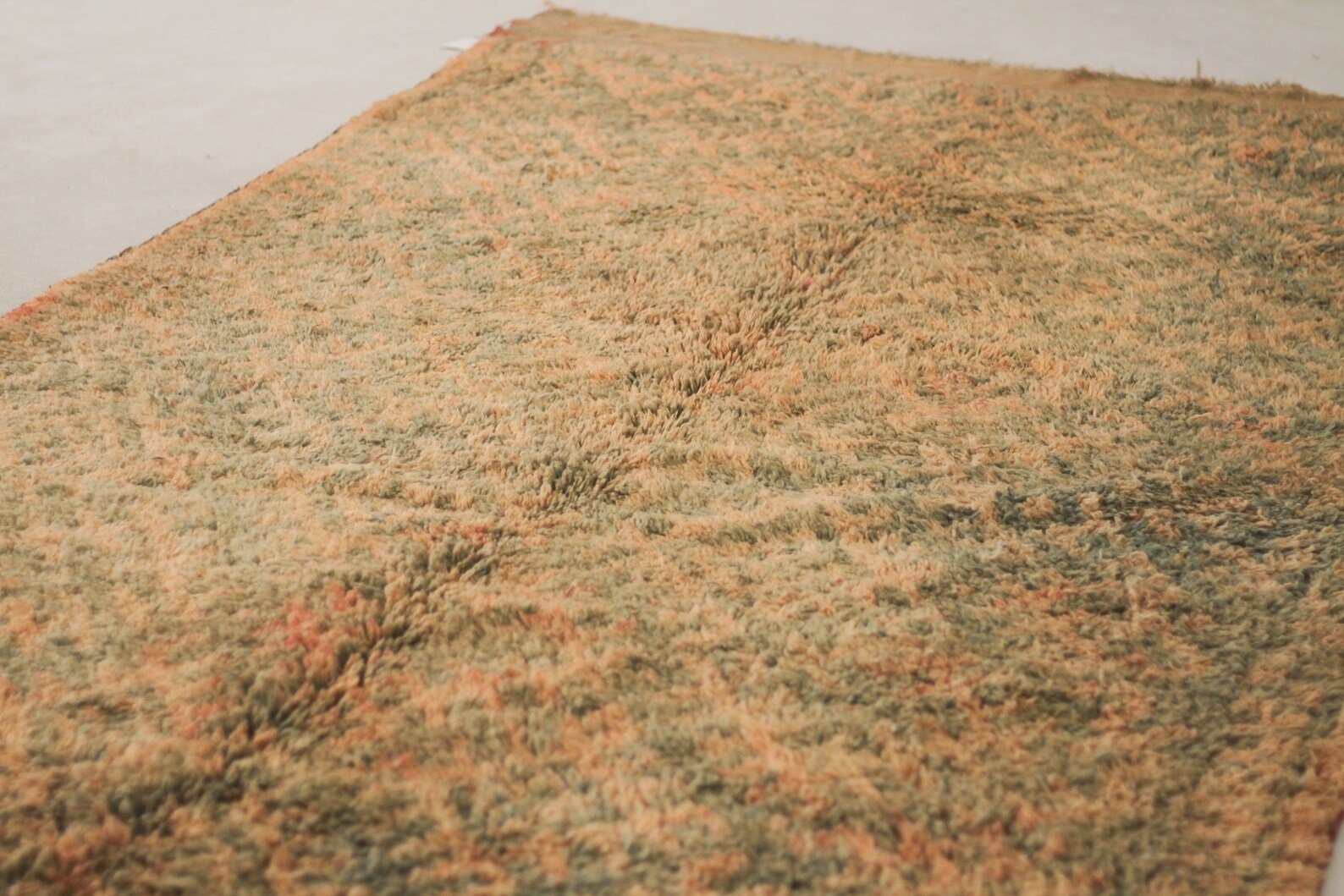 Vintage Moroccan Rug – Handmade Wool Berber rug, 6x10 ft – beni mguild rug