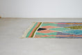 Load image into Gallery viewer, Gray 8x5 Berber Rug – multi colored area rug, wool berber rugs, Handmade Wool Rug
