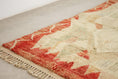 Load image into Gallery viewer, Red 8x5 Moroccan Colorful Rug – boho rug, boujad rugs morocco, Handmade Wool Rug
