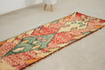 Load image into Gallery viewer, Red 10x2 Moroccan Runner Rug – hallway runner rugs, berber runner rug, Handmade Wool Rug
