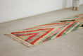 Load image into Gallery viewer, Pink 9x2 Boujad Runner Rug – runner rug, moroccan runner rug, Handmade Wool Rug
