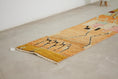 Load image into Gallery viewer, Orange 9x2 Berber Runner Rug – runner rug carpet, berber runner rug, Handmade Wool Rug
