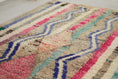 Load image into Gallery viewer, Multicolored 8x5 Berber Rug – pink moroccan rug, colorful abstract rugs, Handmade Wool Rug
