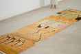 Load image into Gallery viewer, Orange 9x2 Berber Runner Rug – runner rug carpet, berber runner rug, Handmade Wool Rug
