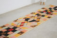 Load image into Gallery viewer, Orange 10x2 Moroccan Runner Rug – runner rug, Handmade Wool Rug
