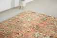 Load image into Gallery viewer, Vintage Moroccan Rug – Handmade Wool Berber rug, 5.5x8.5 ft – Peach beni mguild rug
