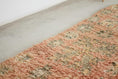 Load image into Gallery viewer, Vintage Moroccan Rug – Handmade Wool Berber rug, 5.5x8.5 ft – Peach beni mguild rug
