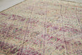 Load image into Gallery viewer, Vintage Moroccan Rug – Handmade Wool Berber rug, 7x9 ft – Purple beni mguild rug
