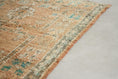 Load image into Gallery viewer, Vintage Moroccan Rug – Handmade Wool Berber rug, 6x9 ft – Peach beni mguild rug
