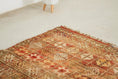 Load image into Gallery viewer, Vintage Moroccan Rug – Handmade Wool Berber rug, 5x7 ft – Brown beni mguild rug
