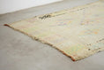 Load image into Gallery viewer, Vintage Moroccan Rug – Handmade Wool Berber rug, 6x12 ft – White beni mguild rug
