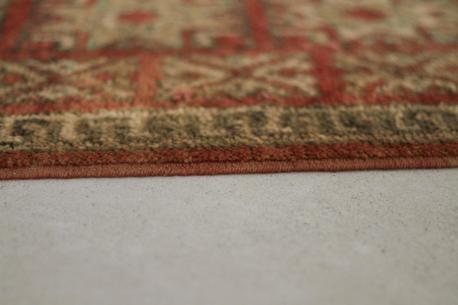Vintage Moroccan Rug – Handmade Wool Berber rug, 6x12 ft – Brown beni mguild rug